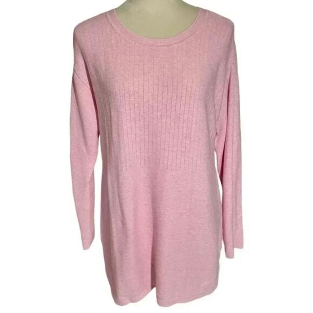 Talbots Light Pink Knit Sweater Tunic